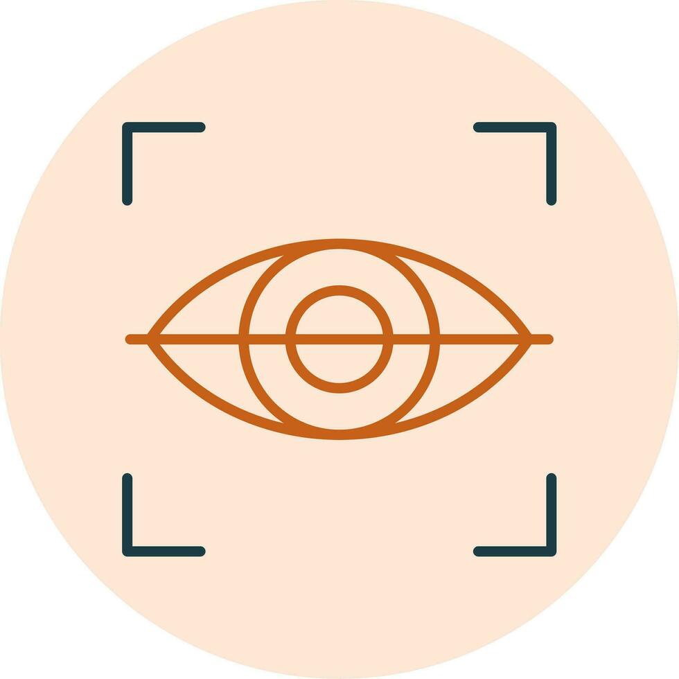 Eye Scan Vector Icon