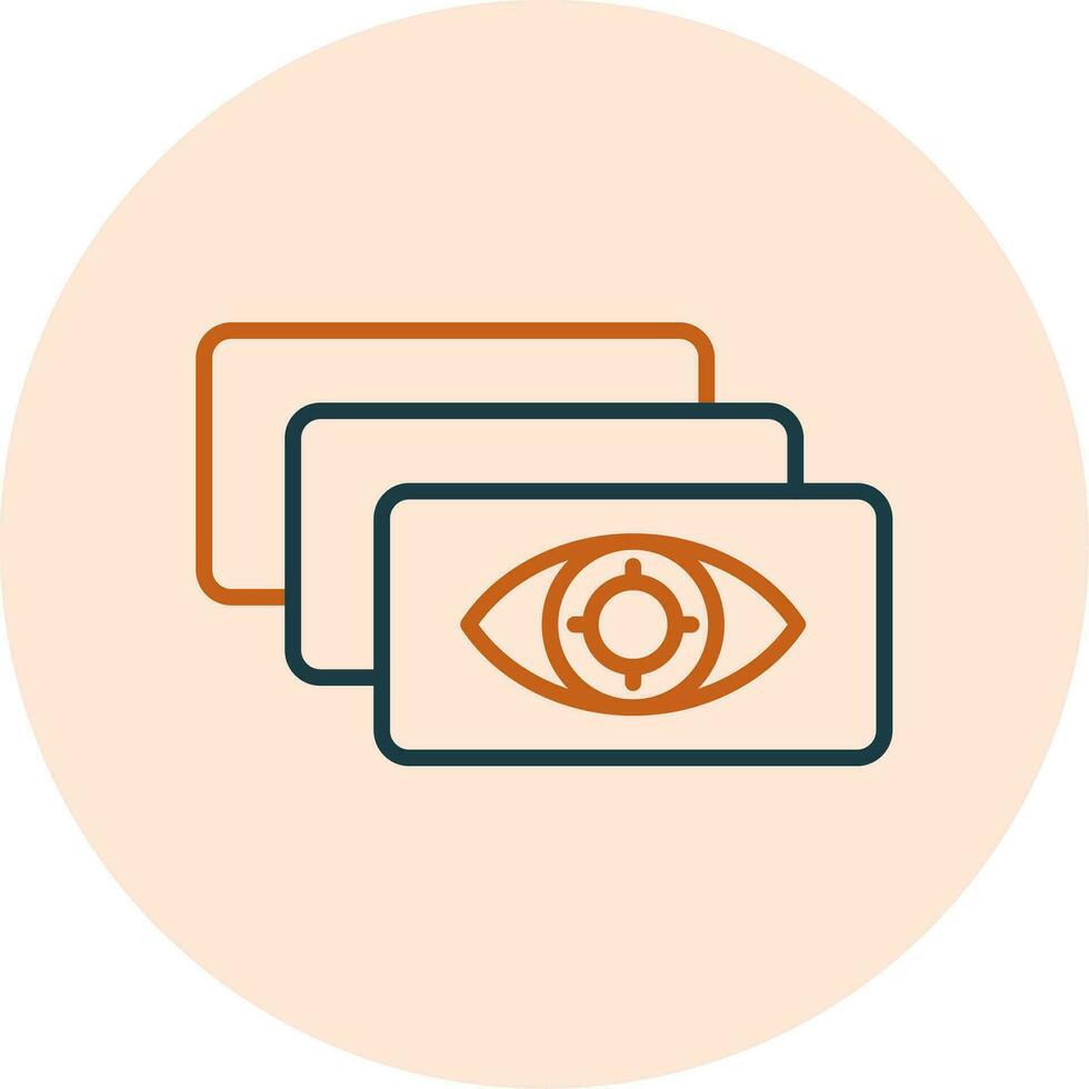 Depth Perception Vector Icon