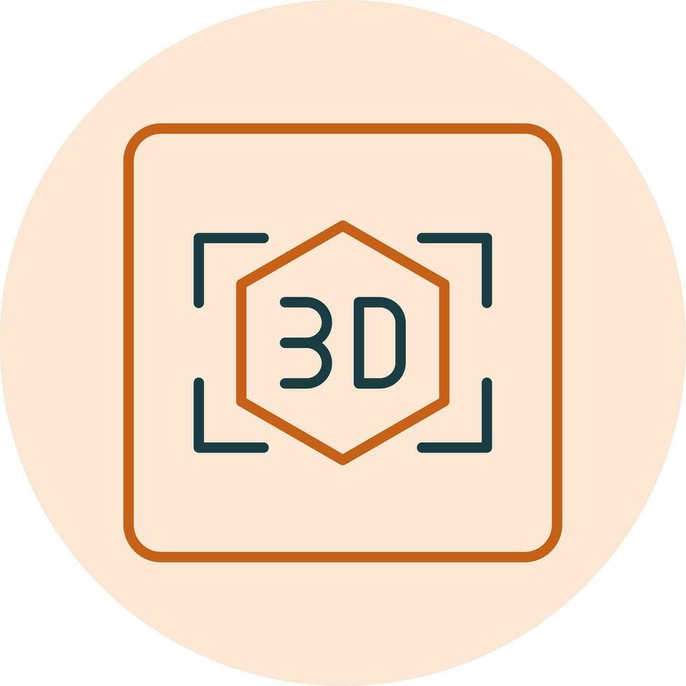 icono de vector 3d