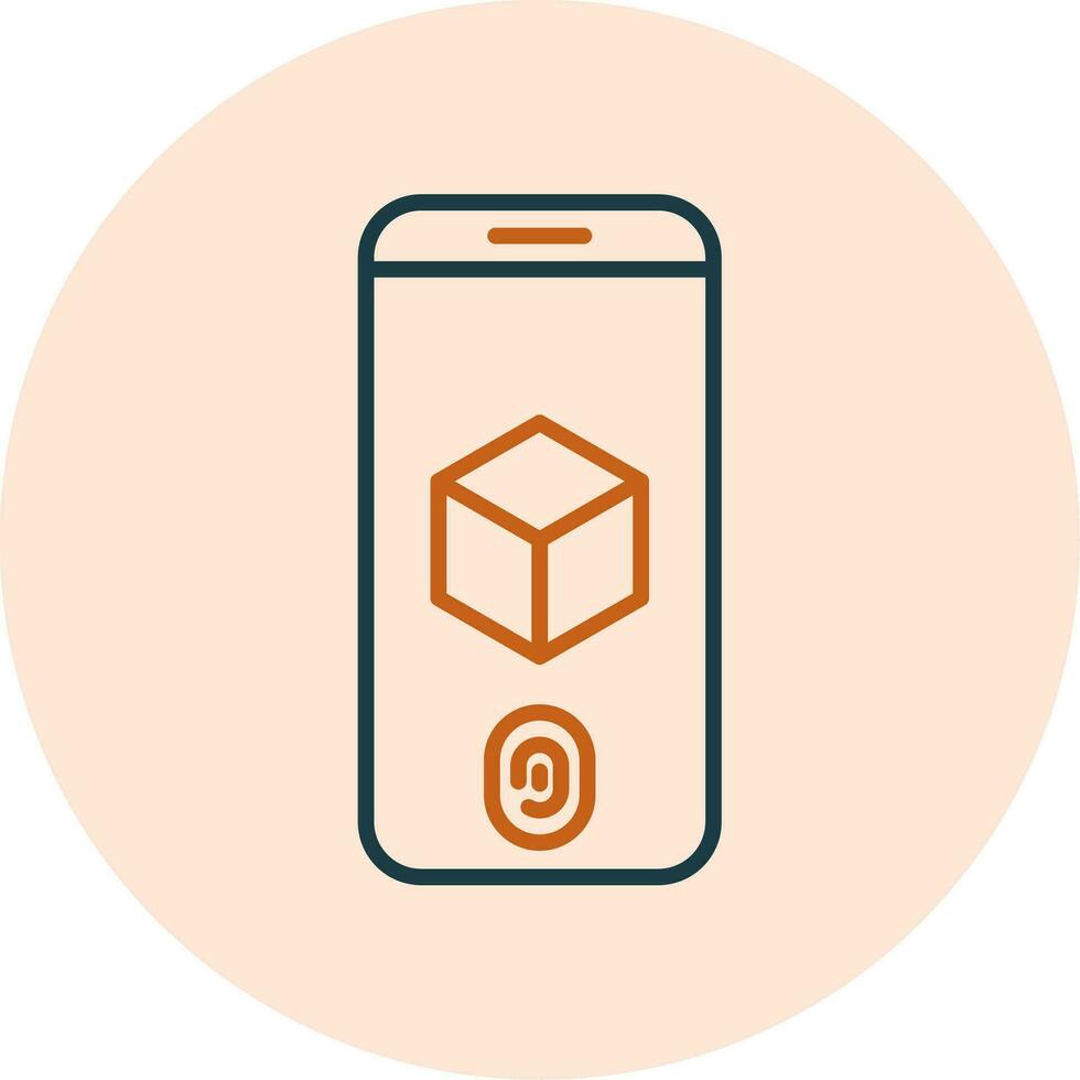 Augmented Reality Vector Icon