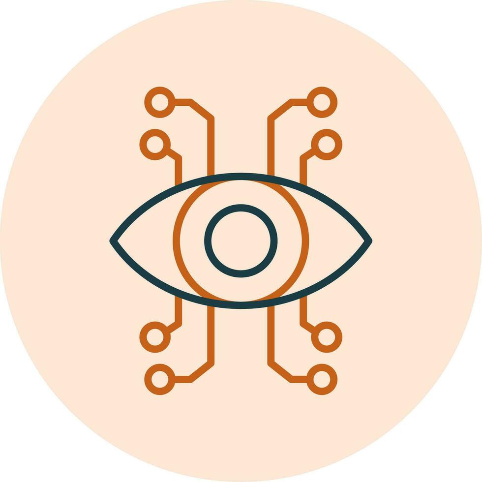 Bionic Eye Vector Icon