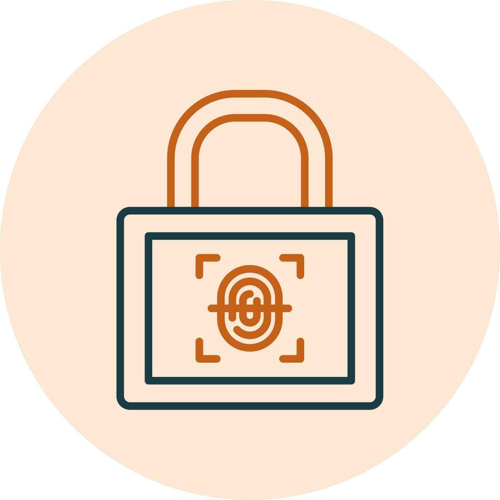 Fingerprint Vector Icon