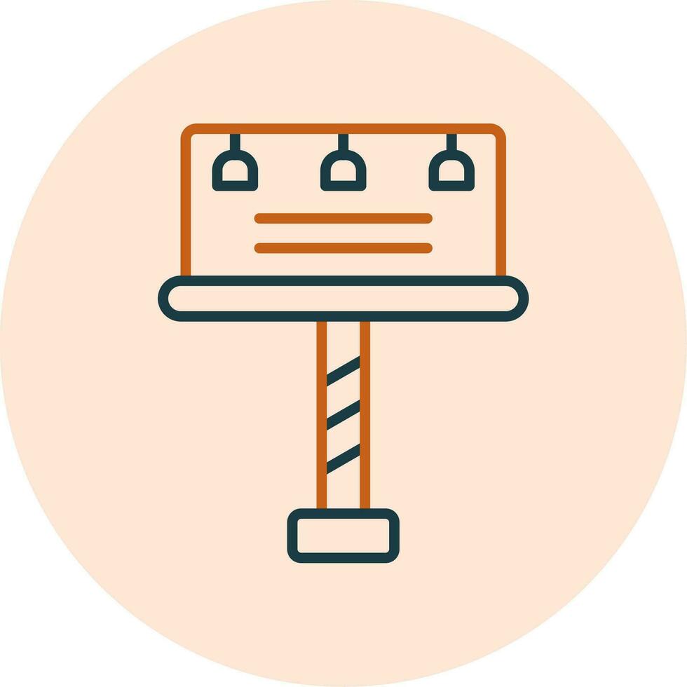 Billboard Vector Icon