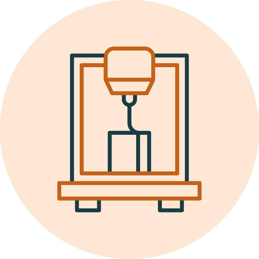 3d Printer Vector Icon