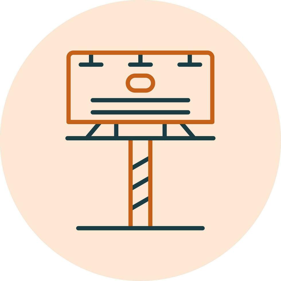 Billboard Vector Icon