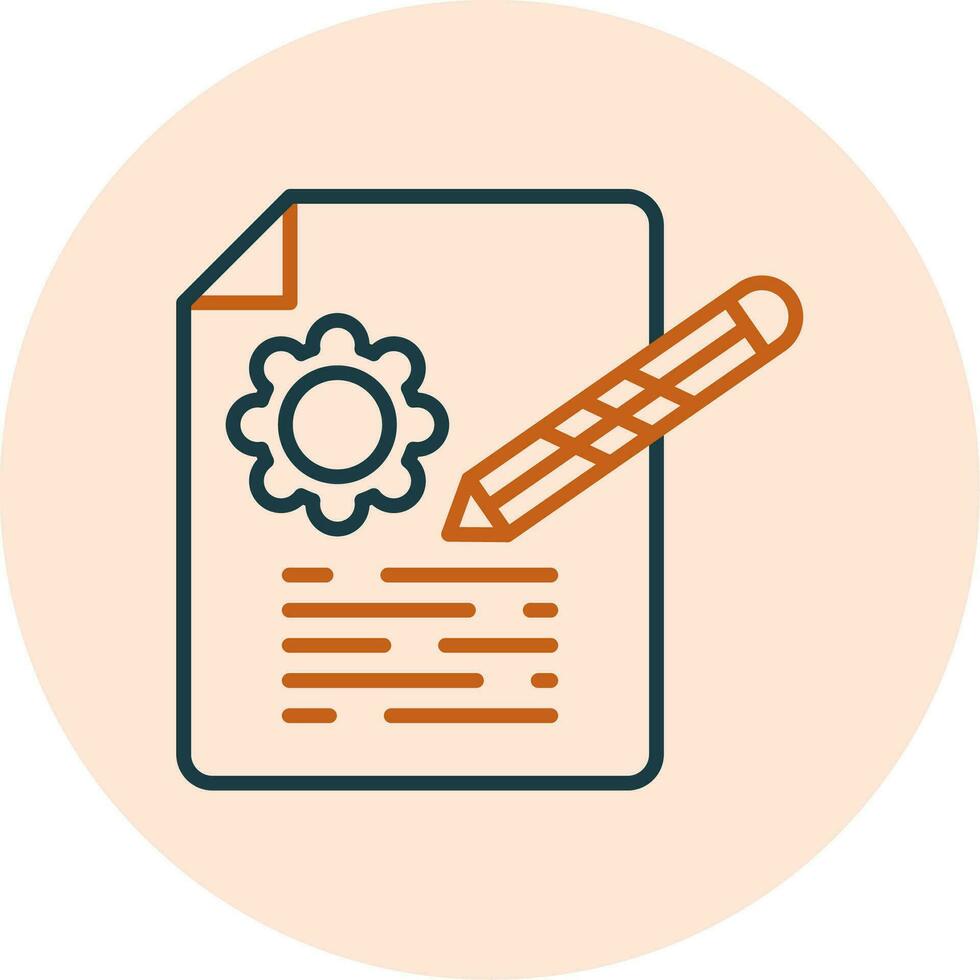 Contract Vector Icon
