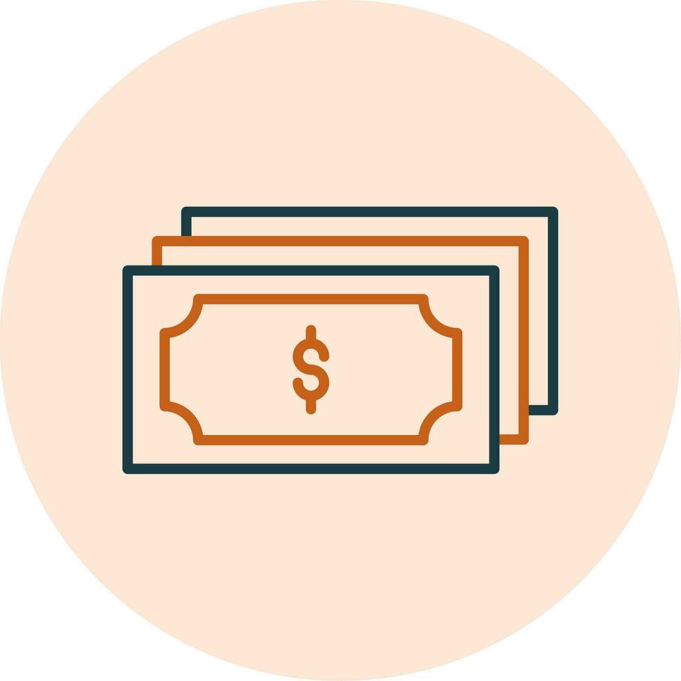 icono de vector de dinero