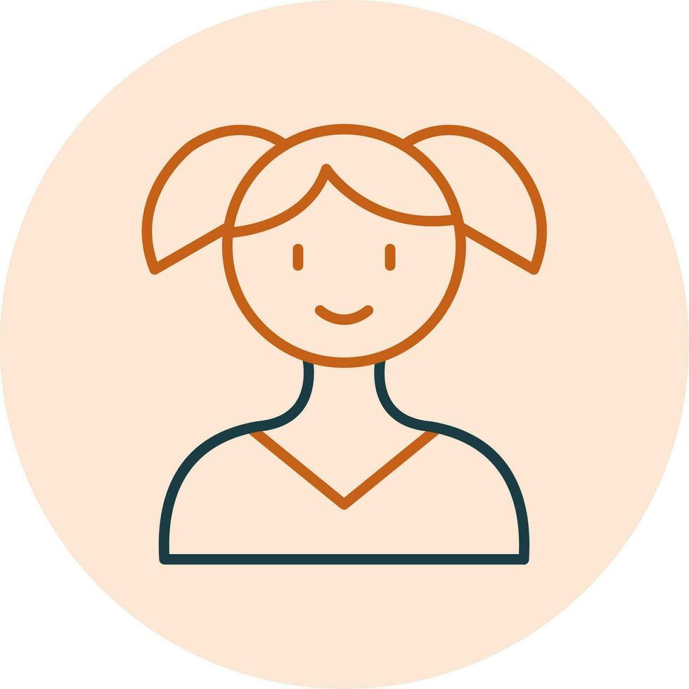 Girl Vector Icon