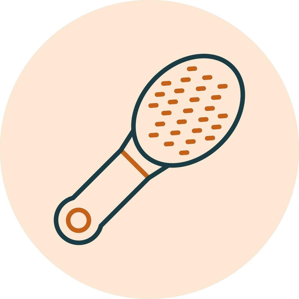 Hair Brush Vector Icon