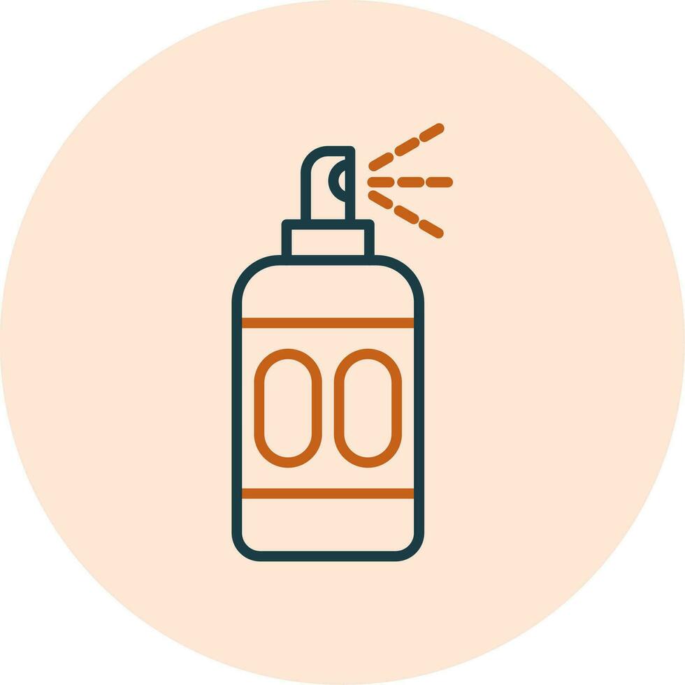 Hair Spray Vector Icon