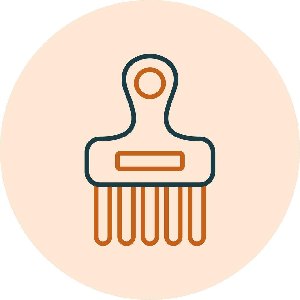 Afro Comb Vector Icon