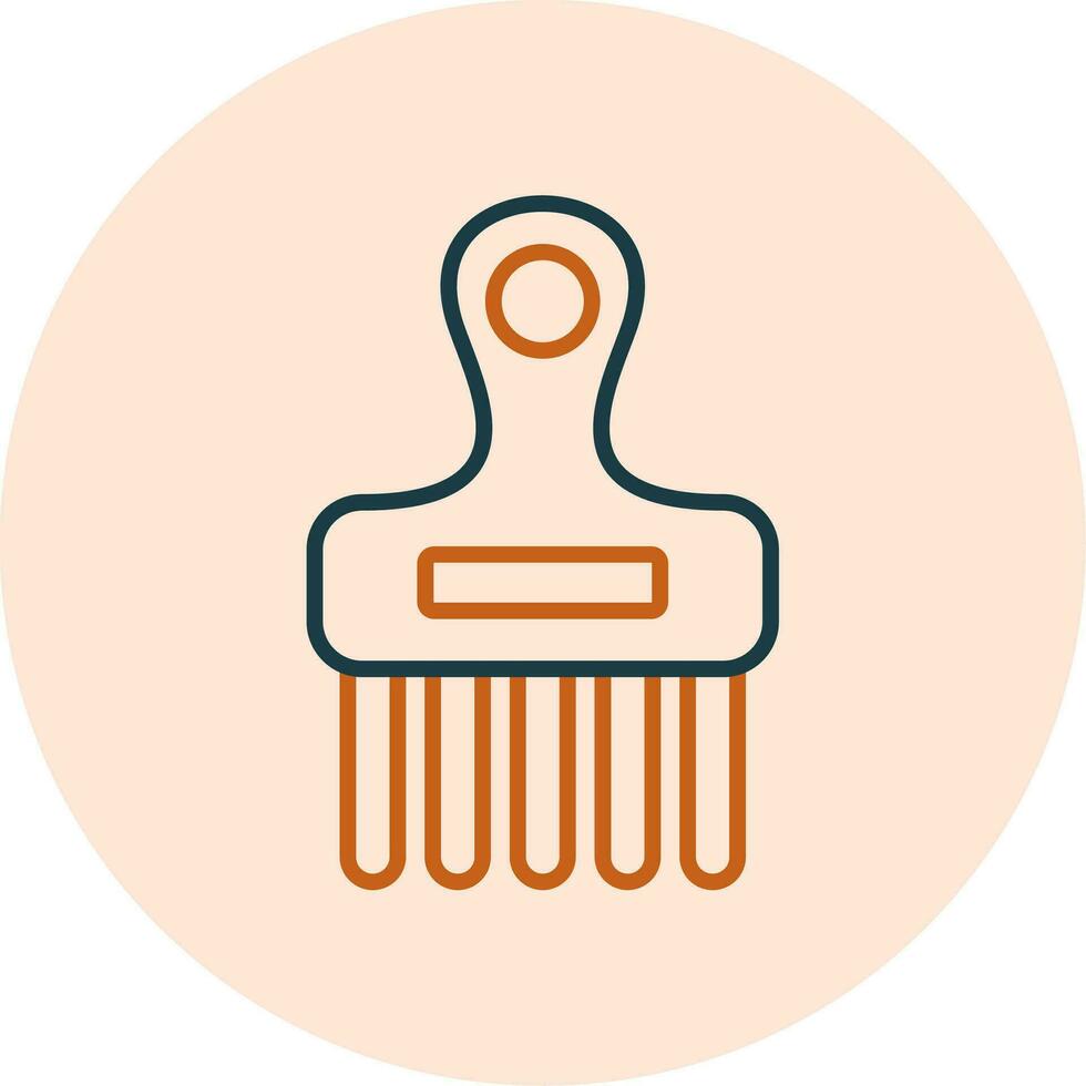 Afro Comb Vector Icon