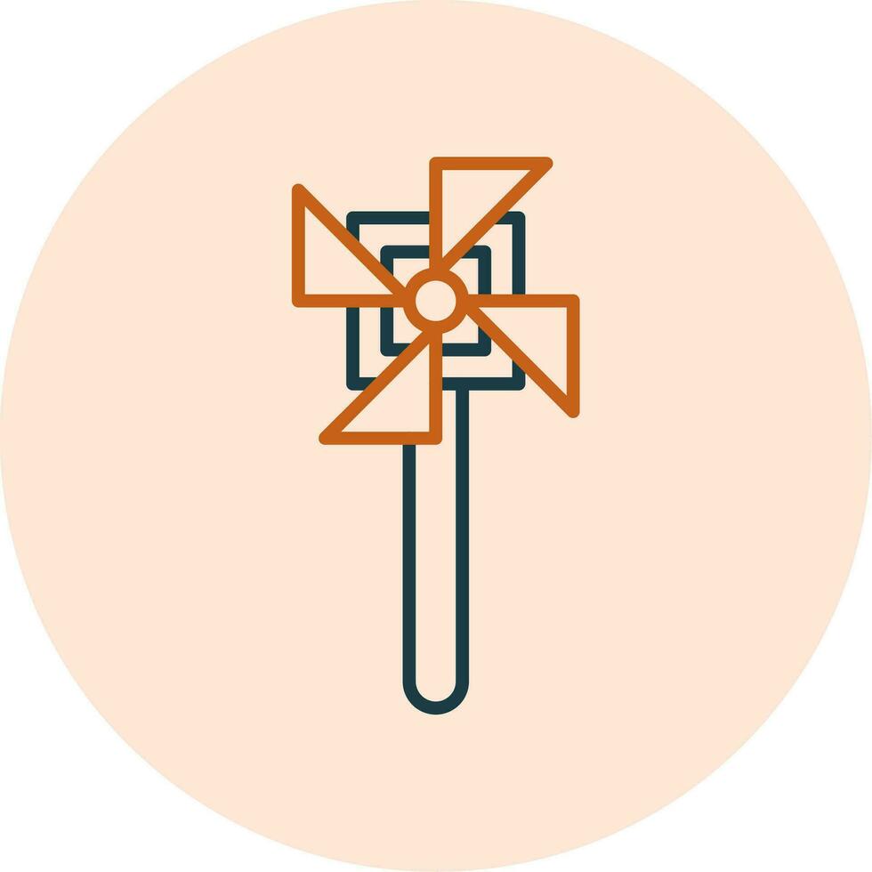 Pinwheel Vector Icon