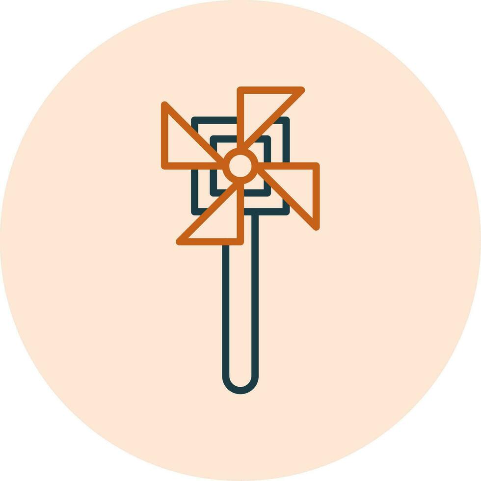 Pinwheel Vector Icon