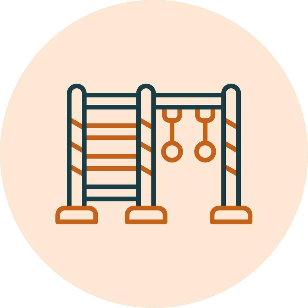 Monkey Bars Vector Icon