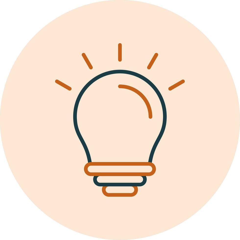 Light Bulb Vector Icon