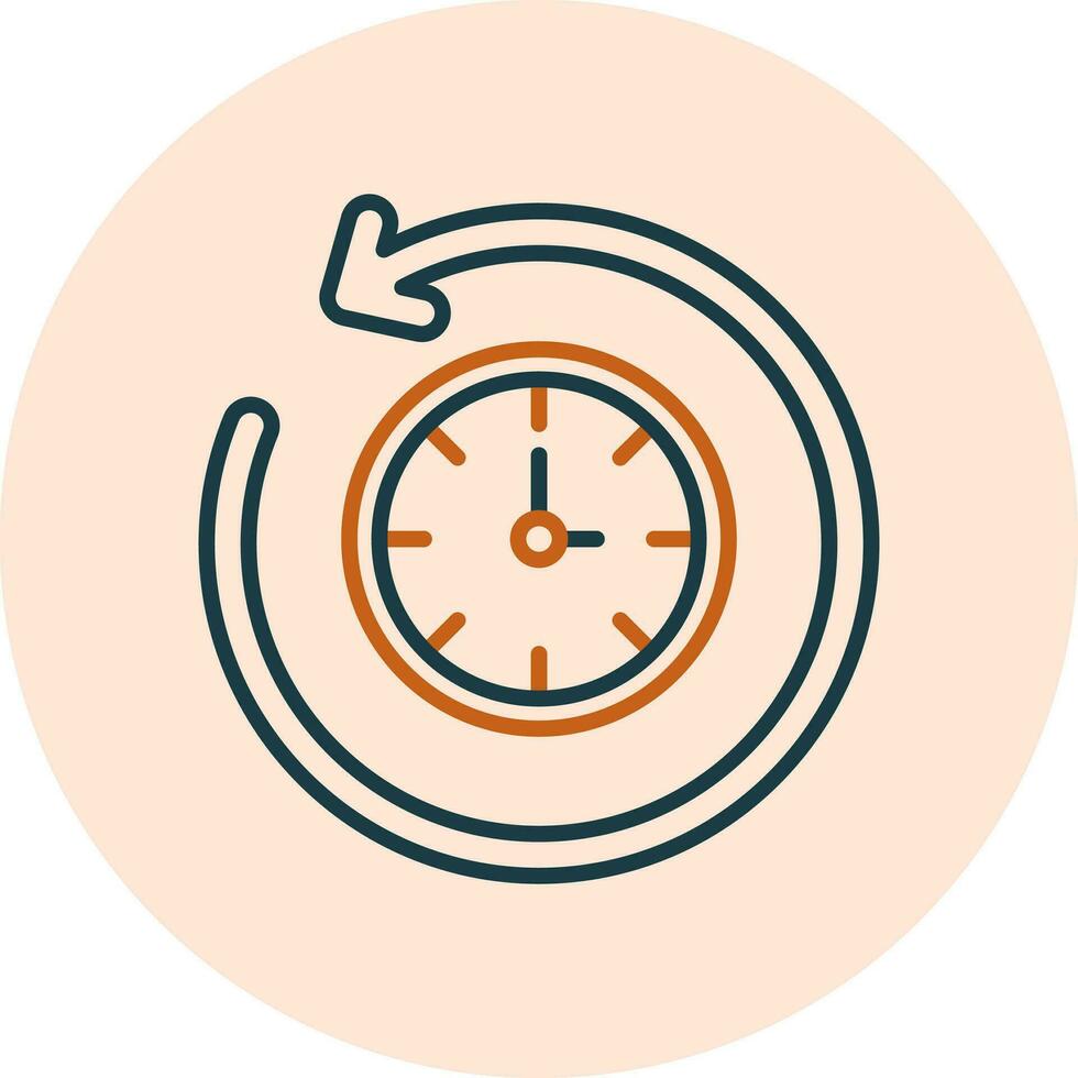 Retrospective Vector Icon