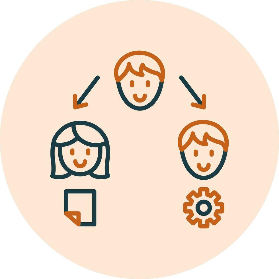 Distribution Vector Icon