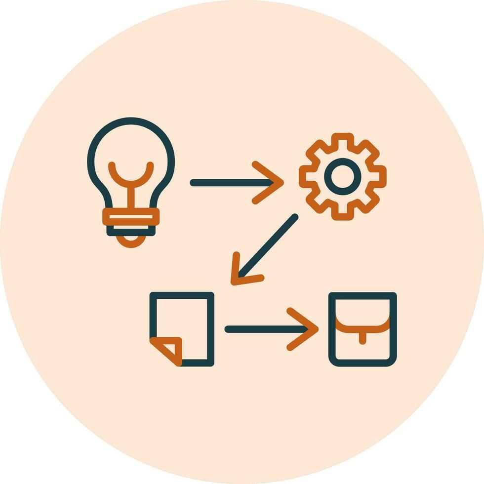 Process Vector Icon