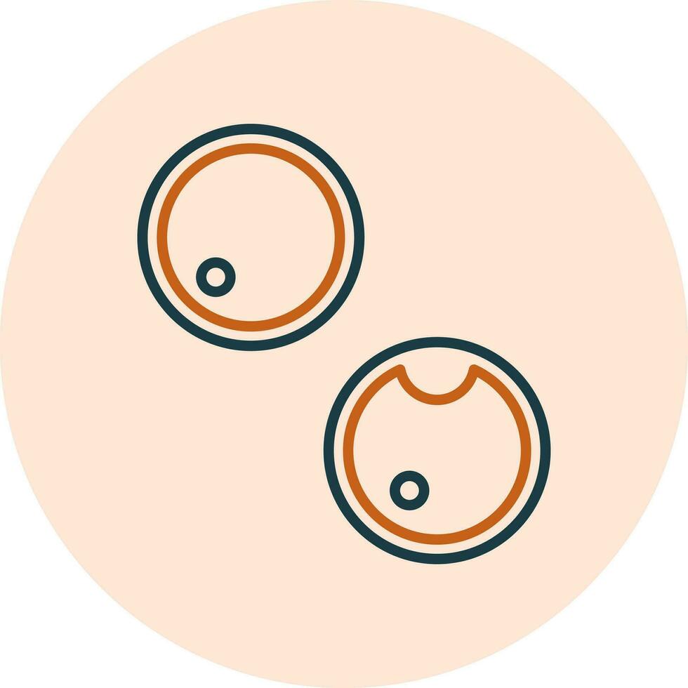 Chlorella Vulgaris Vector Icon