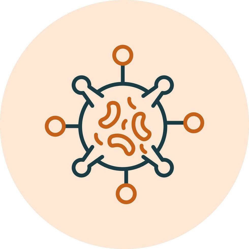 icono de vector de herpes