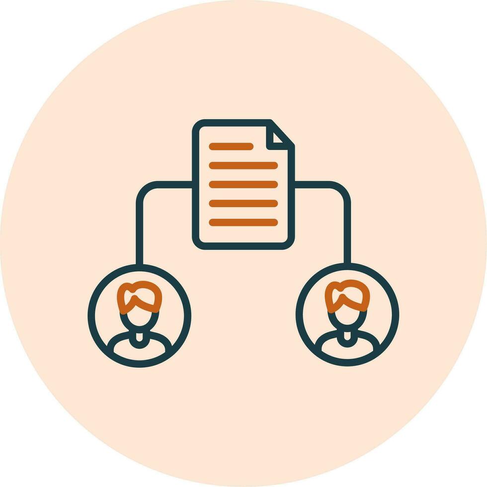 File Share Vector Icon