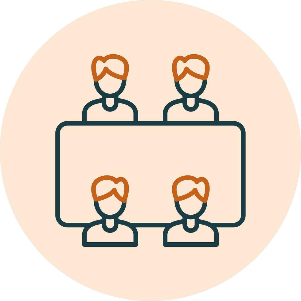 Meeting Vector Icon