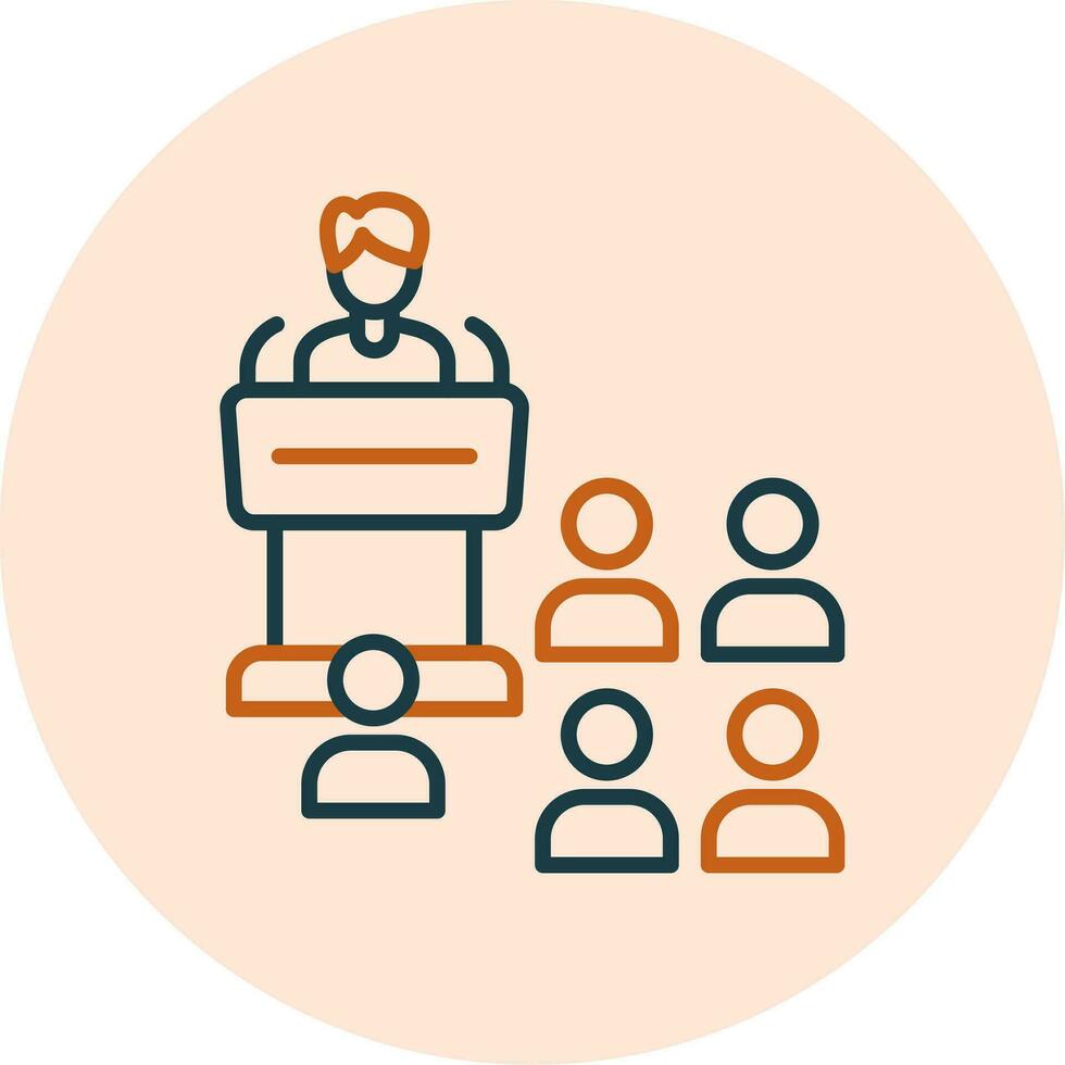 Conference Vector Icon