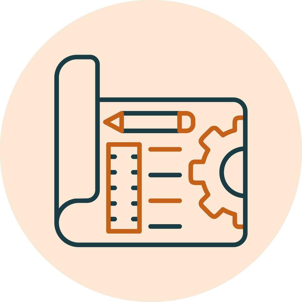 blueprint Vector Icon