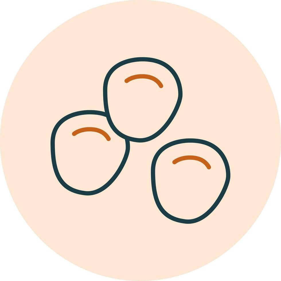 Chikpeas Vector Icon