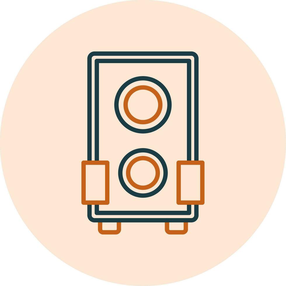 Subwoofer Vector Icon