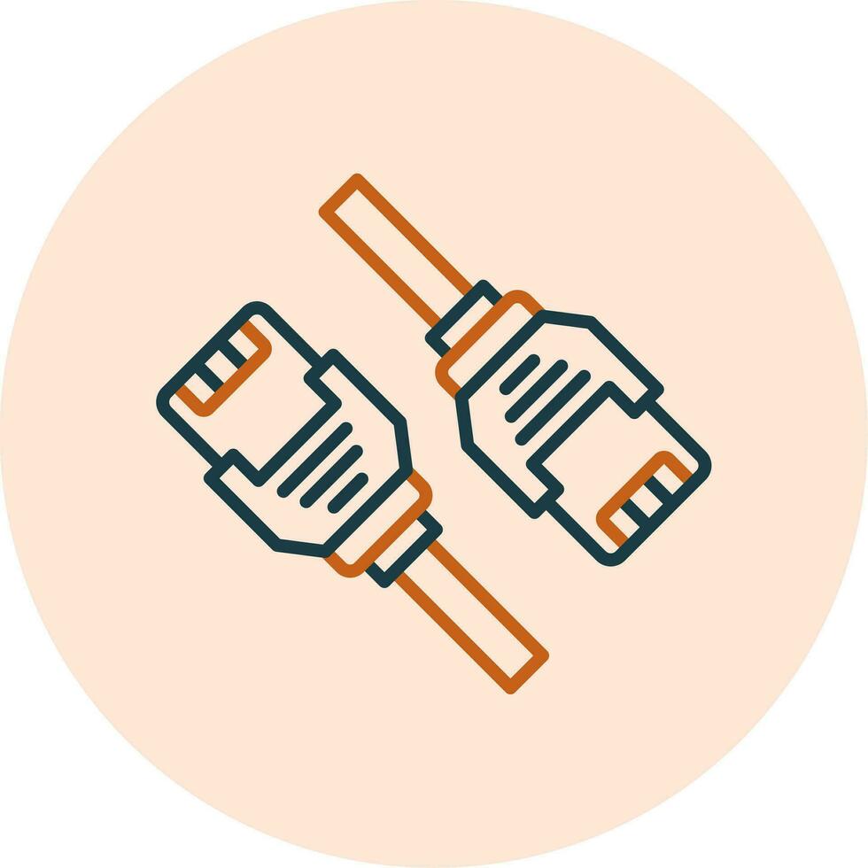 Network Cable Vector Icon