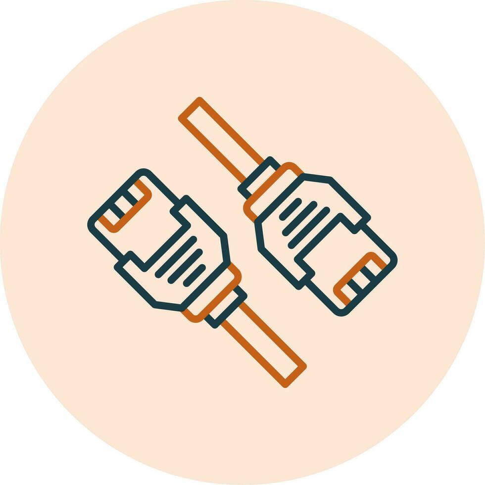 Network Cable Vector Icon