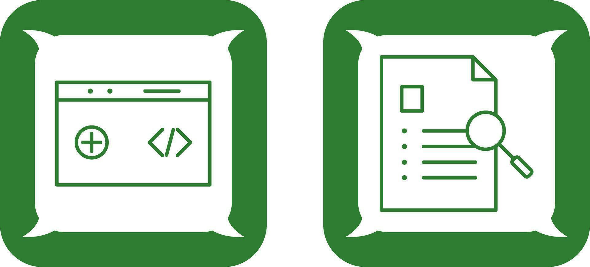 clean code and case study Icon vector