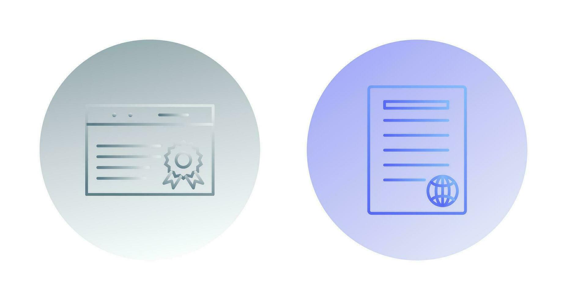 quality assurance and press release Icon vector