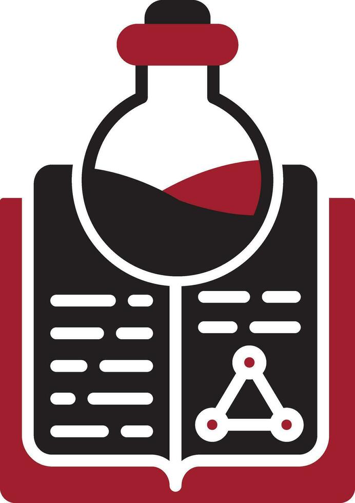 Science Book Vector Icon