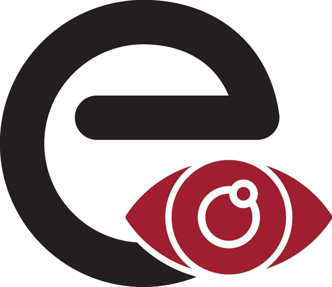 Small E Vector Icon