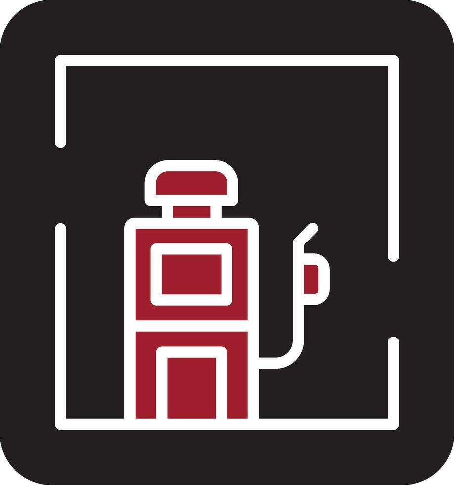 Gas Station Sign Vector Icon