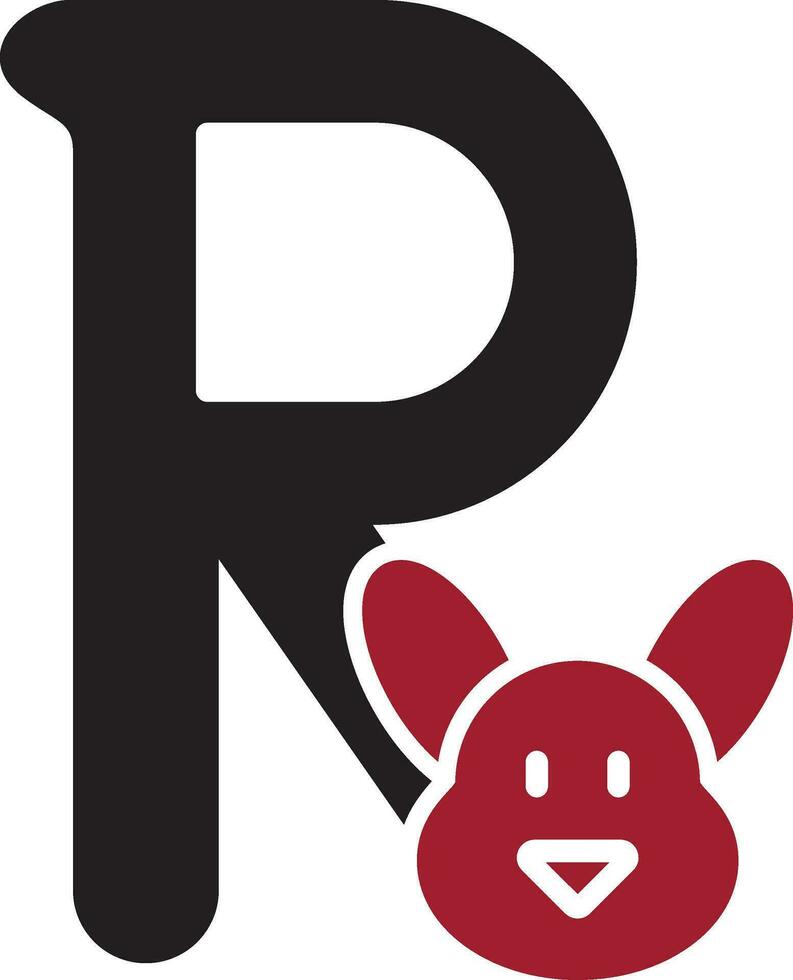 Capital R Vector Icon