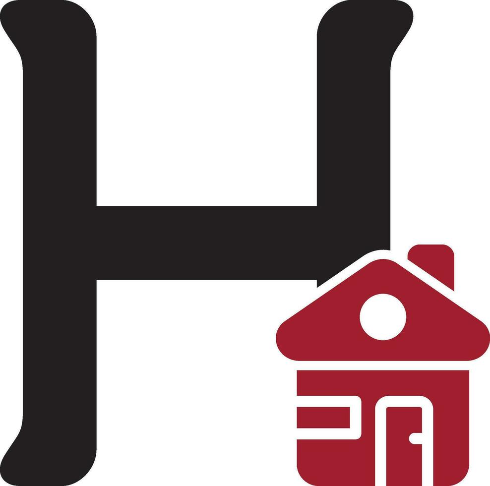 Capital H Vector Icon