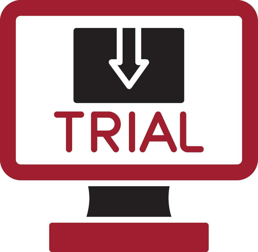 free trial Vector Icon
