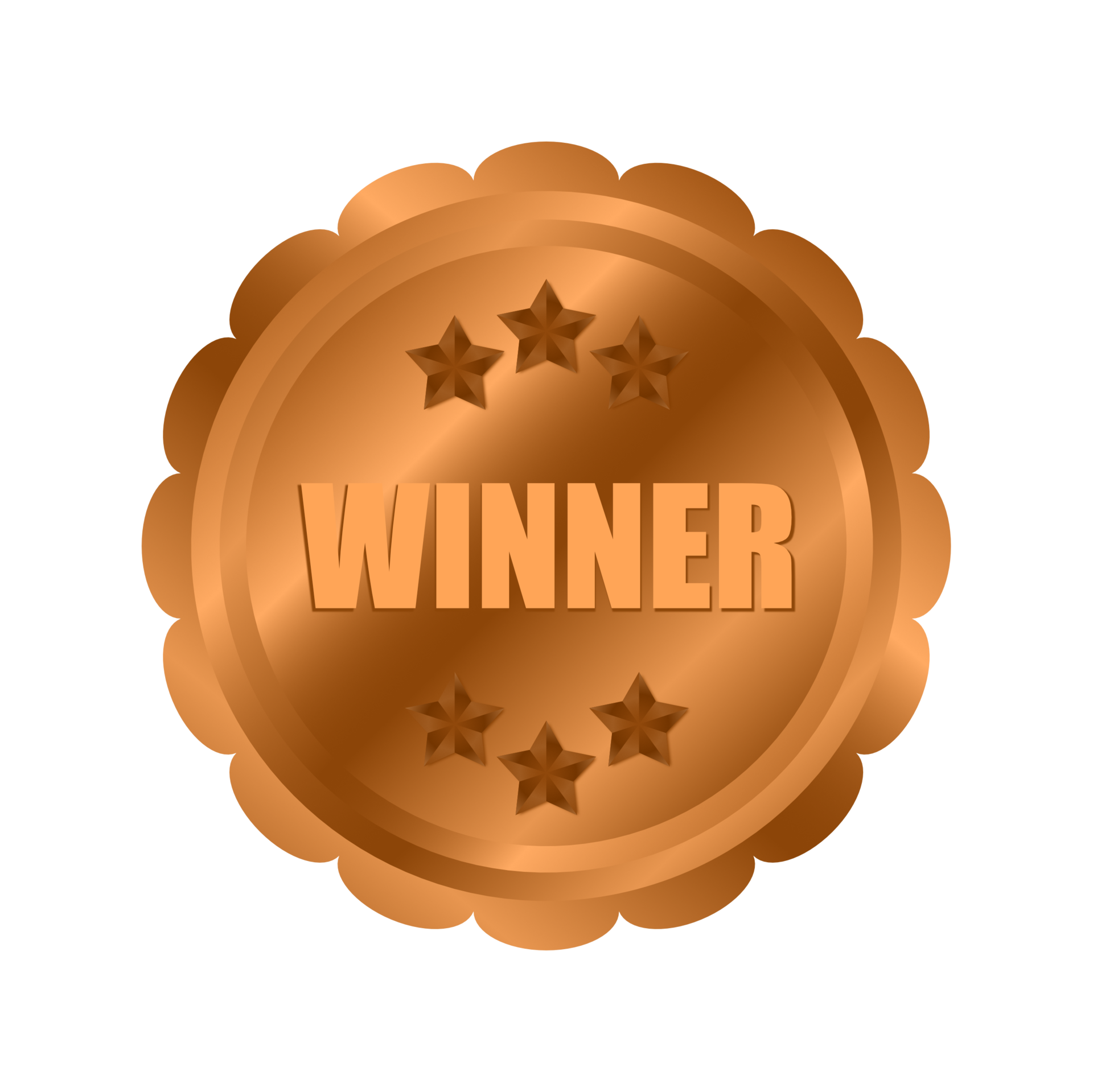 Bronze medals. awards medal. champions medal. Champion winner award