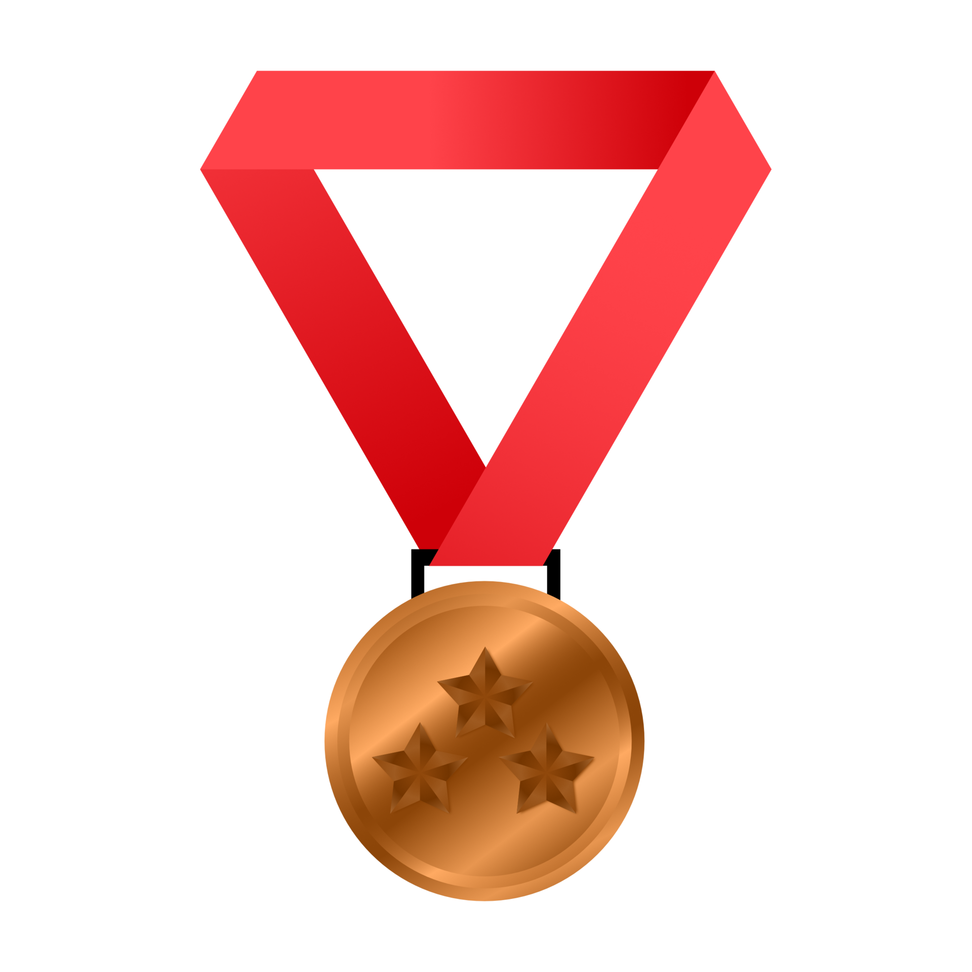 Bronze medals. awards medal. champions medal. Champion winner award