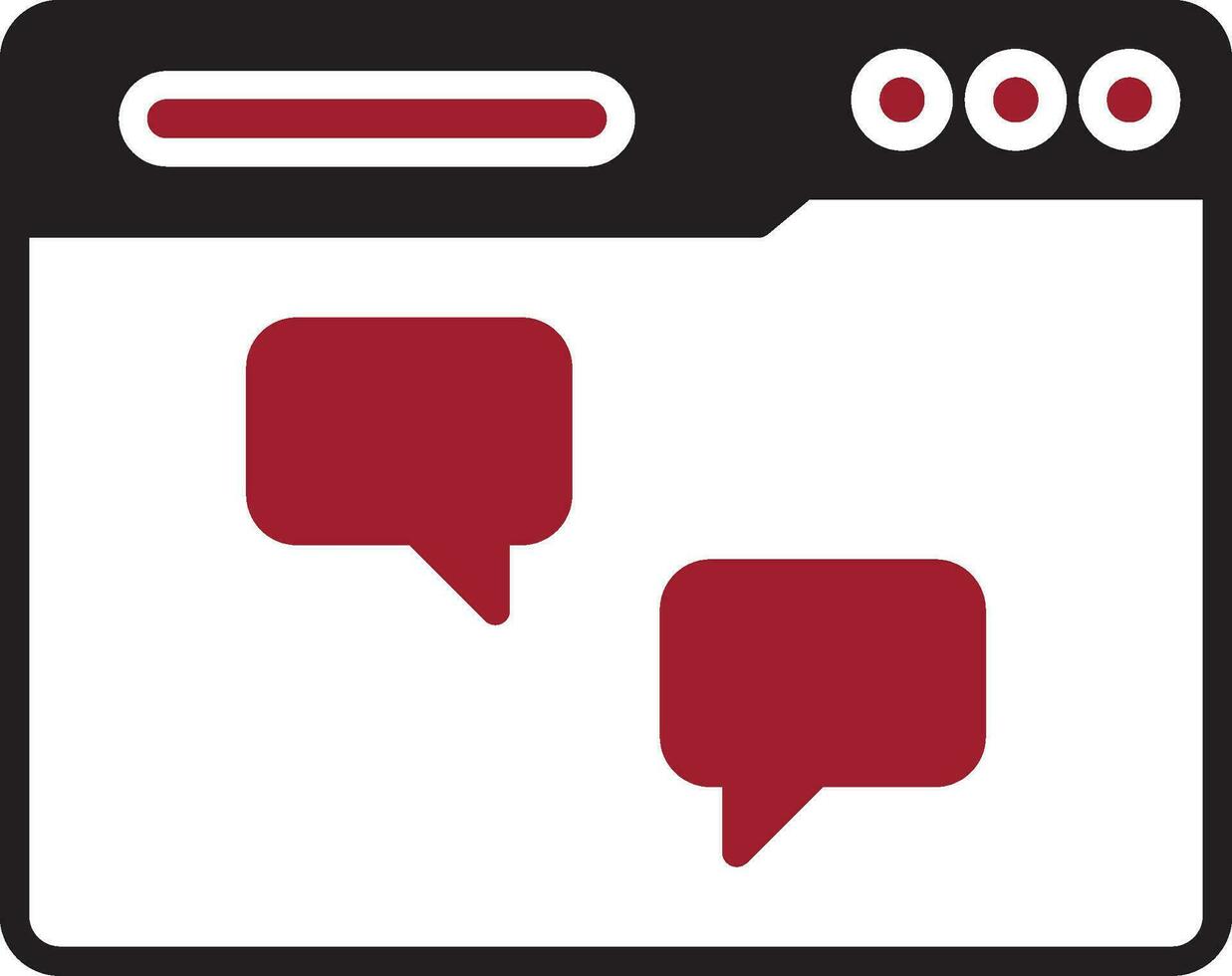 Chat Vector Icon