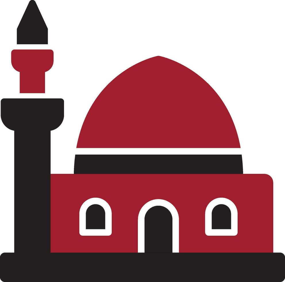 The Prophets Mosque Vector Icon