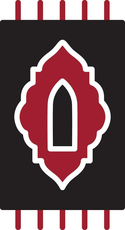 Prayer Rug Vector Icon