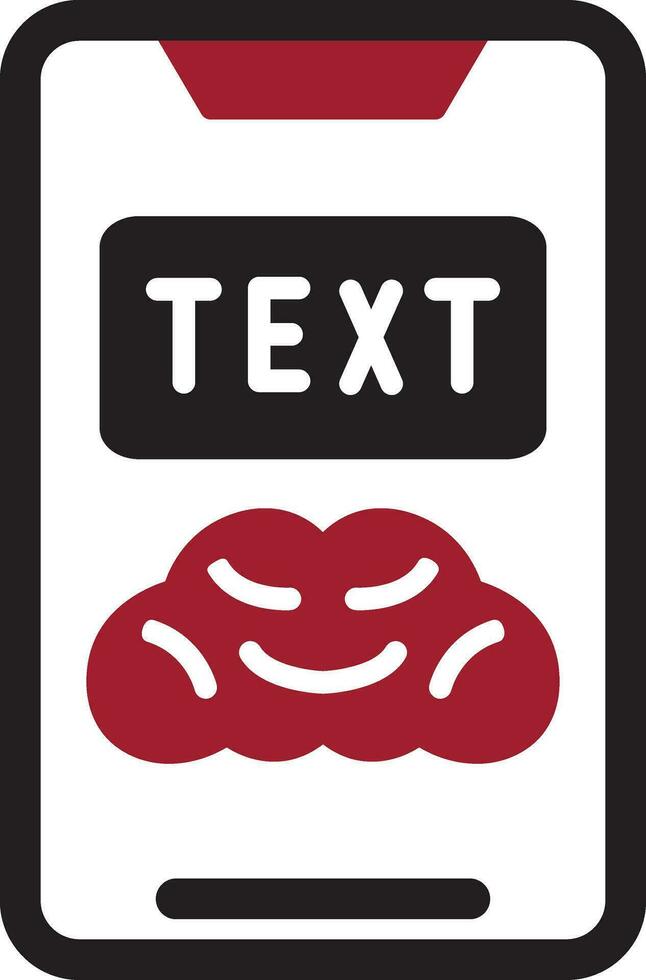 Text Vector Icon