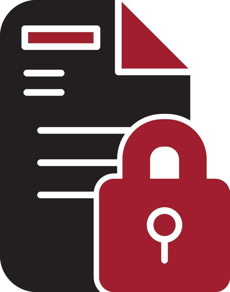 Secure Folder Vector Icon