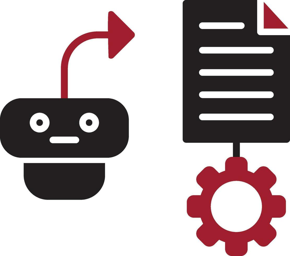 Natural Language Processing Vector Icon