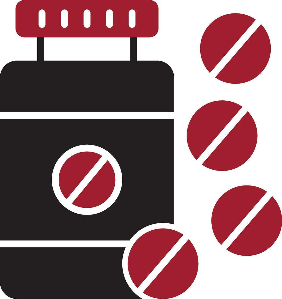 Aspirin Vector Icon